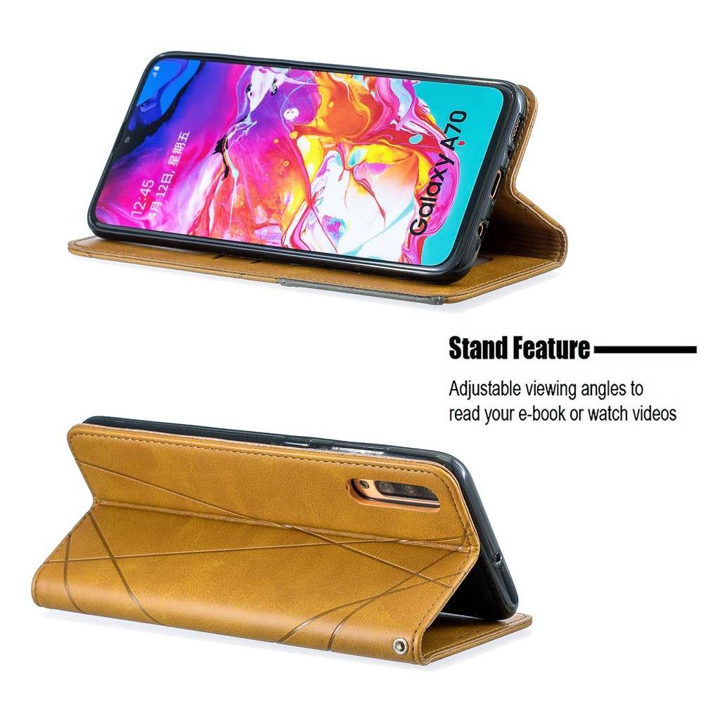 SAMSUNG GALAXY A70 A7 2019 Bao da điện thoại BFX thanh lịch cho | BigBuy360 - bigbuy360.vn