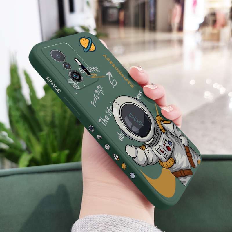 Thông Minh Ốp Điện Thoại Hình Phi Hành Gia Cho xiaomi mi 13t 12t 11t 10t pro lite mi 9t pro