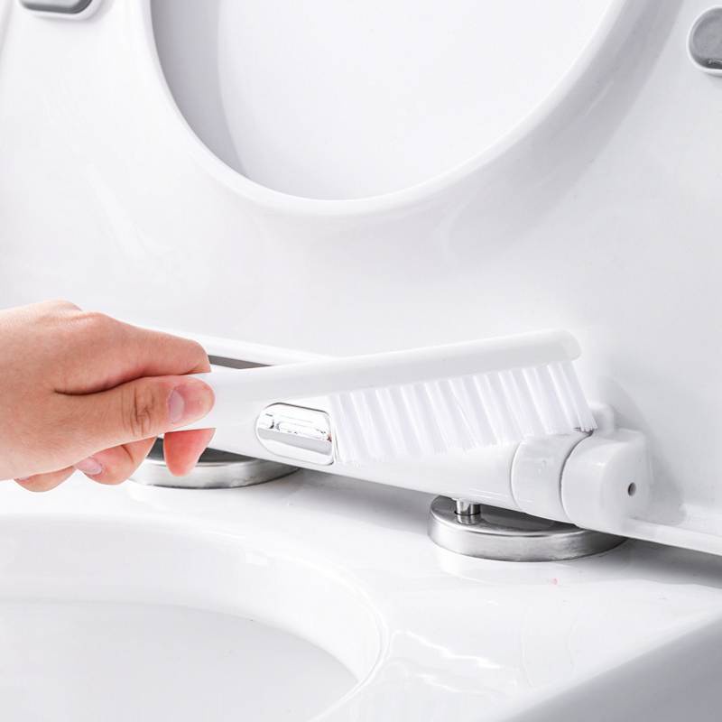 Bàn Chải Vệ Sinh Toilet Gắn Tường Bằng Silicone Tiện Dụng Không Cần Khoan Bằng Silicone