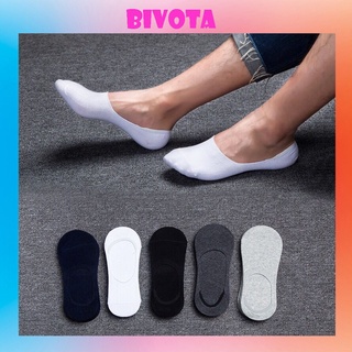 Tất lười nam Bivota vớ nam nữ thiết kế có đệm gót sillicon cao cấp T17