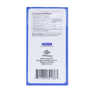Viên Tăng Cường Sụn Khớp Nuhealth của Mỹ Co-cell Type II Collagen Complex 90 Viên