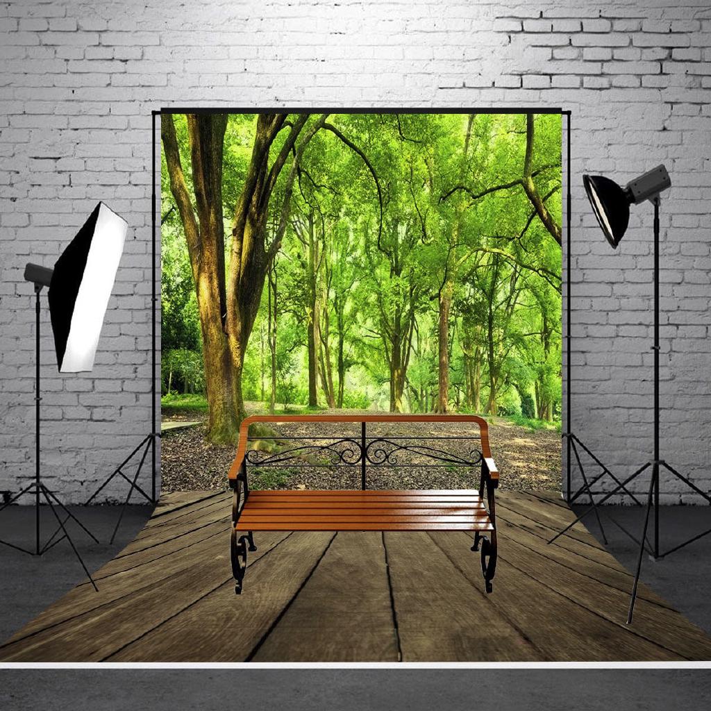 Backdrop cho studio loại phong cảnh rừng cây