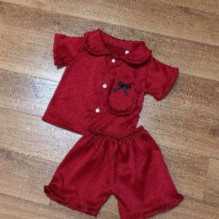 Bộ pizama lụa cho bé gái