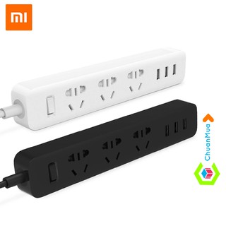 Ổ Cắm Điện Xiaomi Power Strip tích hợp cổng 3 USB Chính Hãng