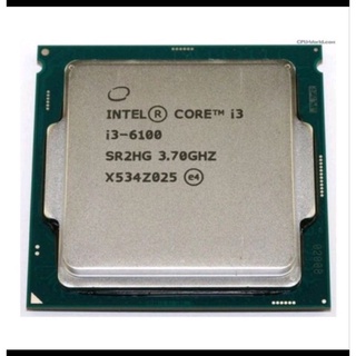 Chip xử lí cpu core i3 6100. hàng đã qua sử dụng. bh 1 tháng 1 đổi 1.