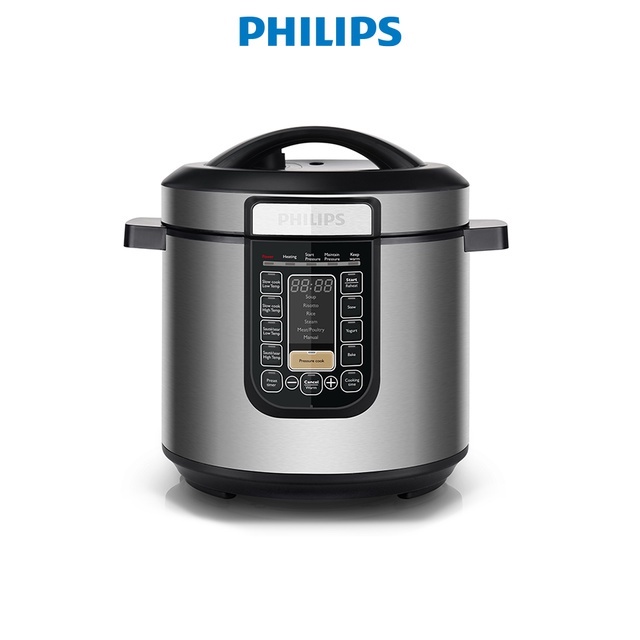 Nồi Áp Suất Điện Tử Philips HD2137, HD2137/65  - Hàng chính hãng