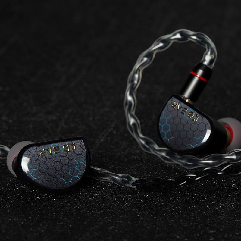 Tai Nghe Nhét Tai KBEAR INK 8.8mm DLC Diaphragm Có Dây Theo Dõi Âm Thanh HIFI