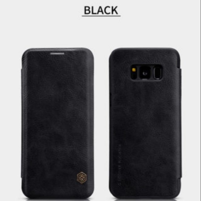 Bao da đẹp Nillkin QIN cho Galaxy S8 có ngăn đựng thẻ