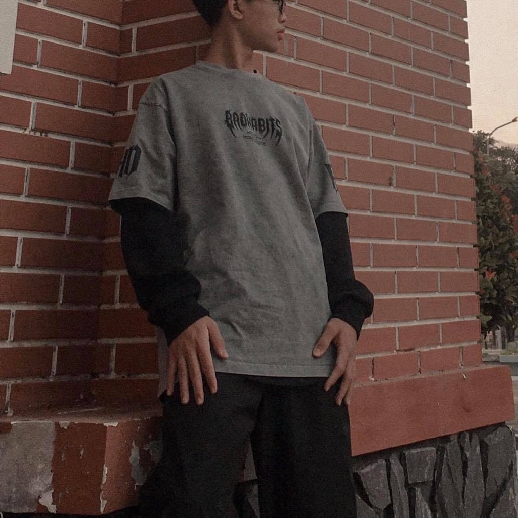 Áo thun BAD HABITS label Wash nam nữ full tag