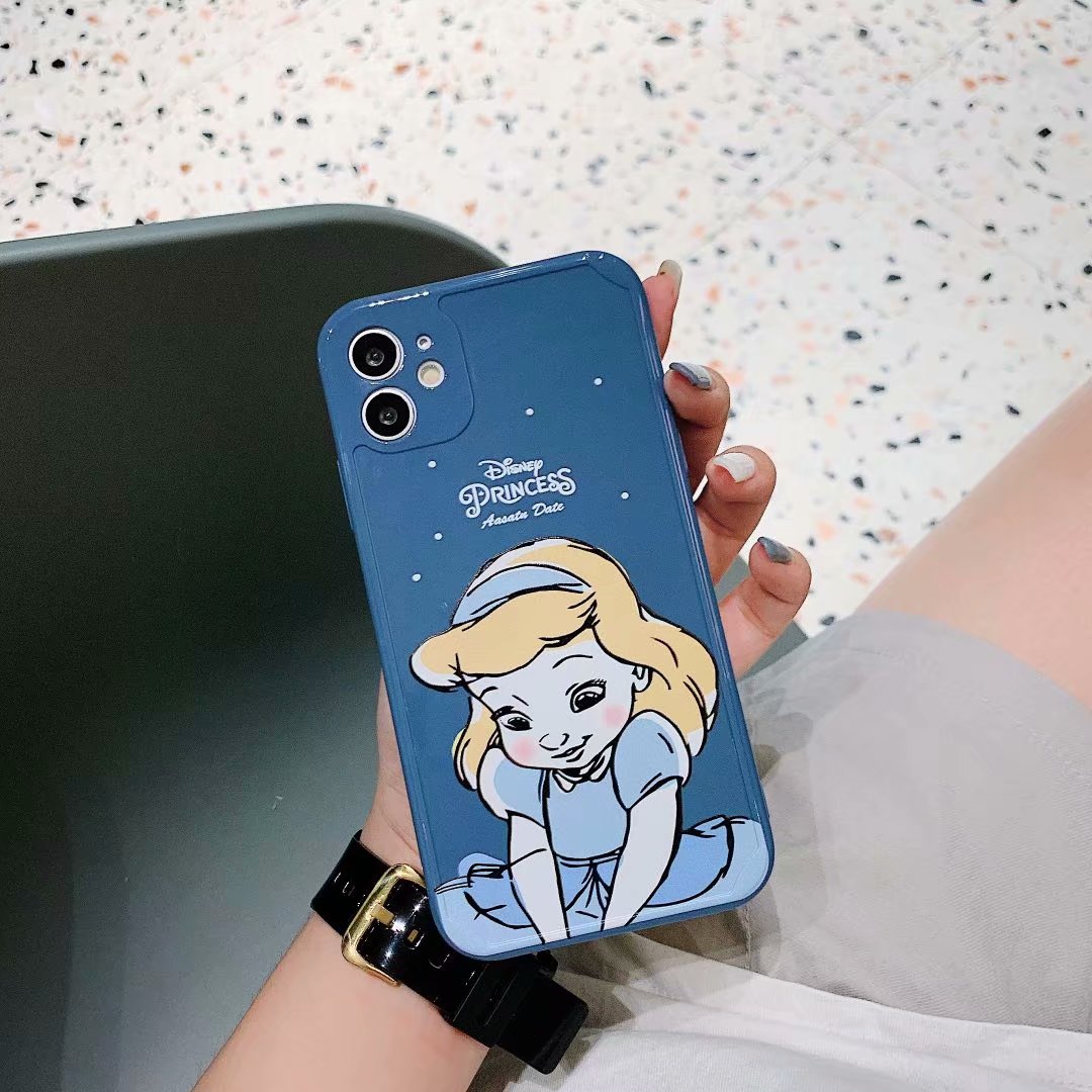 Ốp điện thoại TPU mềm chống sốc hình công chúa Disney cho IPhone 12 pro max 11 pro Max X XS XR XSMAX SE 2020 7 8 Plus | BigBuy360 - bigbuy360.vn
