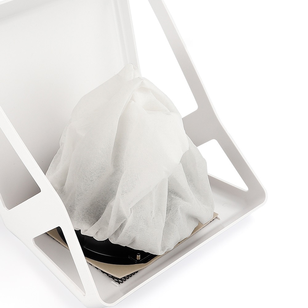 Túi đựng bụi làm móng tay FOREVERLILY màu trắng bằng vải không dệt