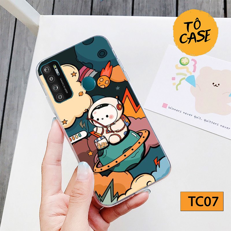 Ốp lưng Vsmart Joy 4 / Vsmart Star 4 / Vsmart Live 4 / Vsmart Star 5 / Vsmart Aris / Aris Pro in hình phi hành gia