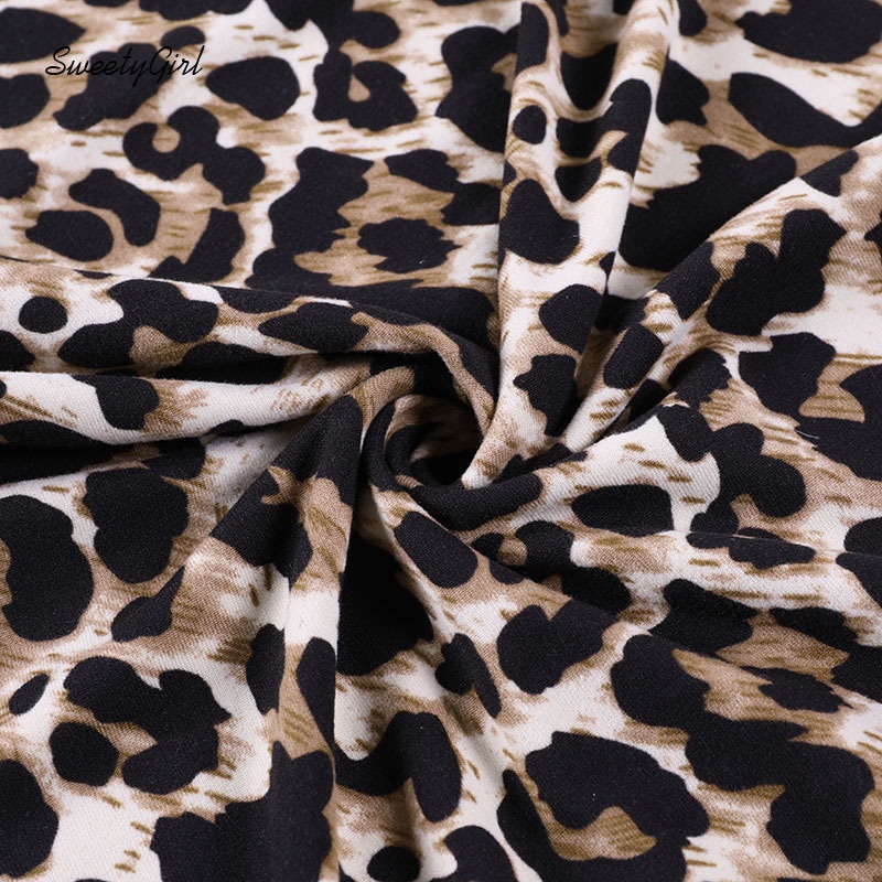 Đầm Mini Không Tay Cổ Chữ V Khoét Sâu In Họa Tiết Da Báo Thời Trang Quyến Rũ Dành Cho Nữ 2022