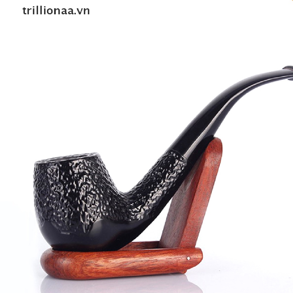 [Triillionaa] Giá Đỡ Ống Hút Thuốc Lá Bằng Gỗ Bền Có Thể Gập Lại