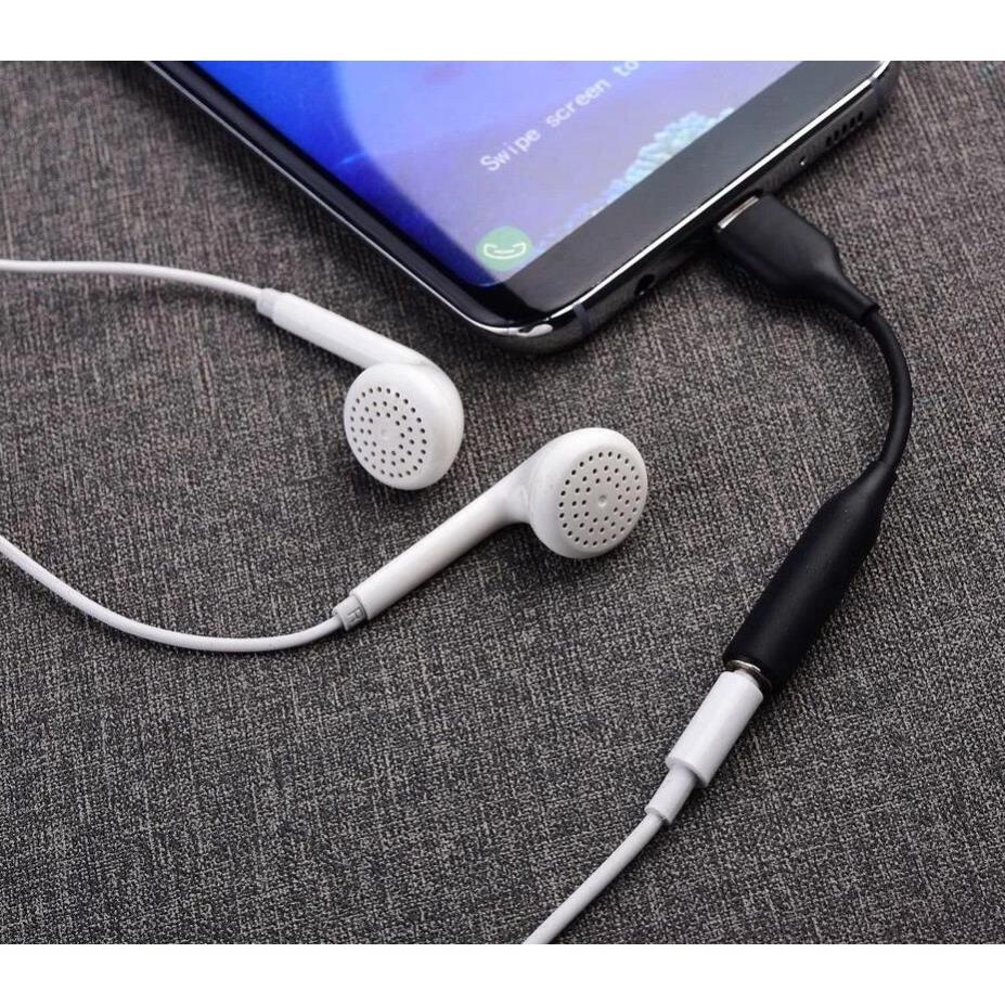 Cáp chuyển đổi chân Typec ra chân tròn 3.5mm Full Box