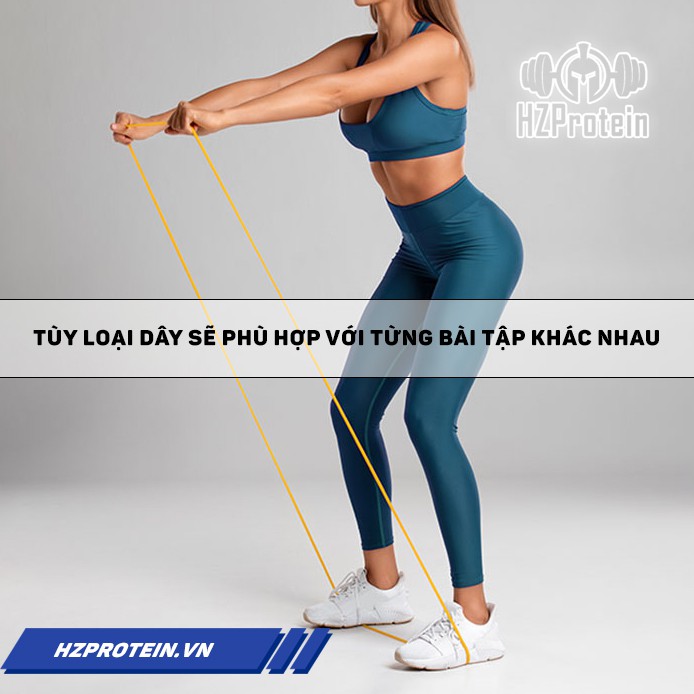 Dây Kháng Lực Tập Gym Powerband, Dây Cao Su Đàn Hồi, Tập Toàn Thân, Khởi Động, Mông Đùi Power Bands (1 Sợi)