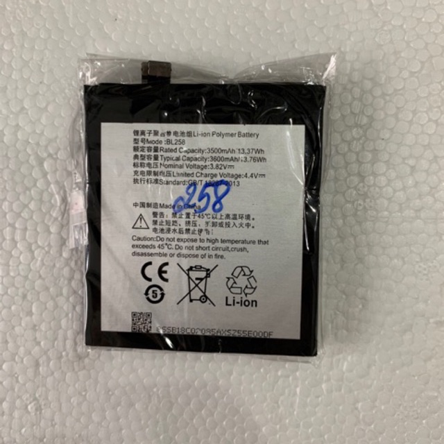 Thay pin Lenovo Vibe X3 BL258 3500mAh li-ion Polymer Battery