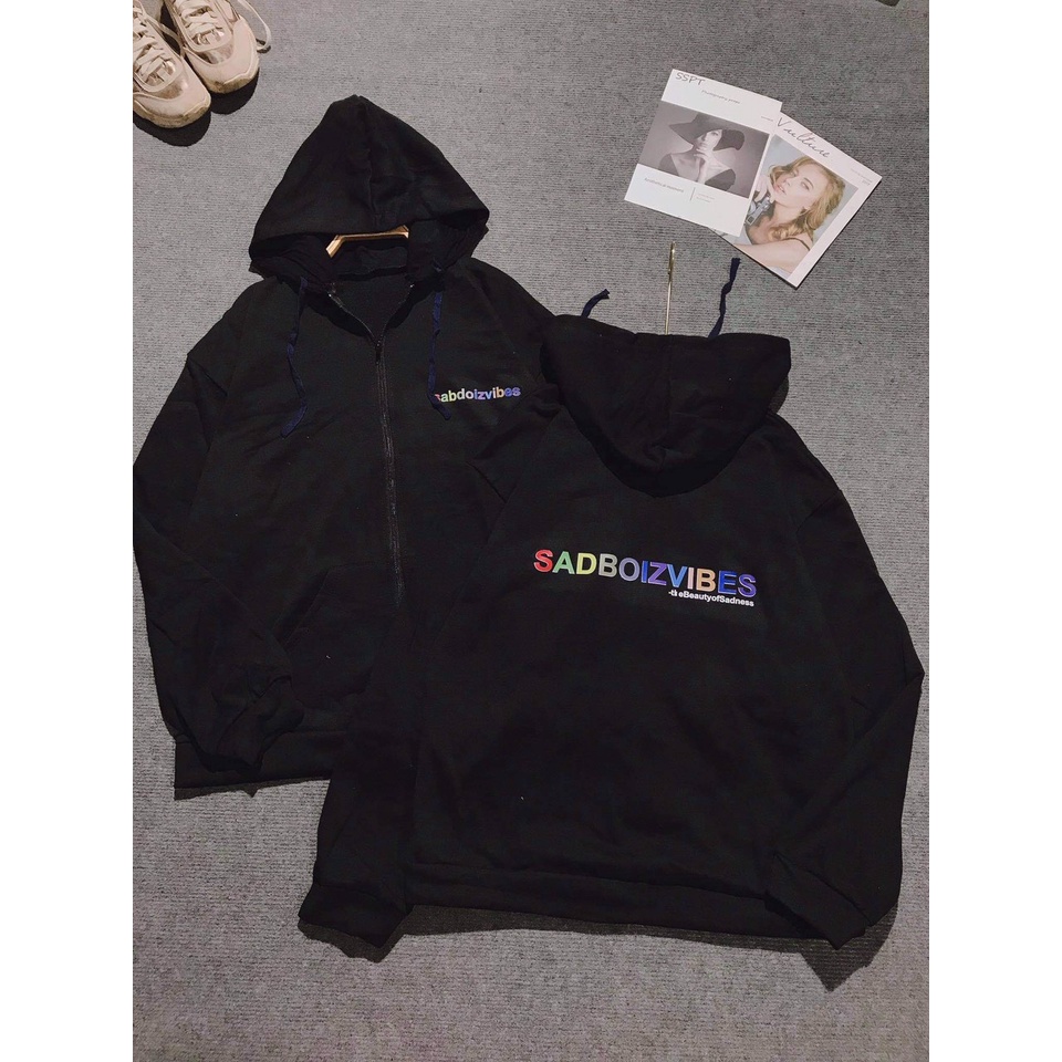 Áó Nỉ Hoodie họa tiết SADBOY cực chất cực ngầu dày dặn. | BigBuy360 - bigbuy360.vn
