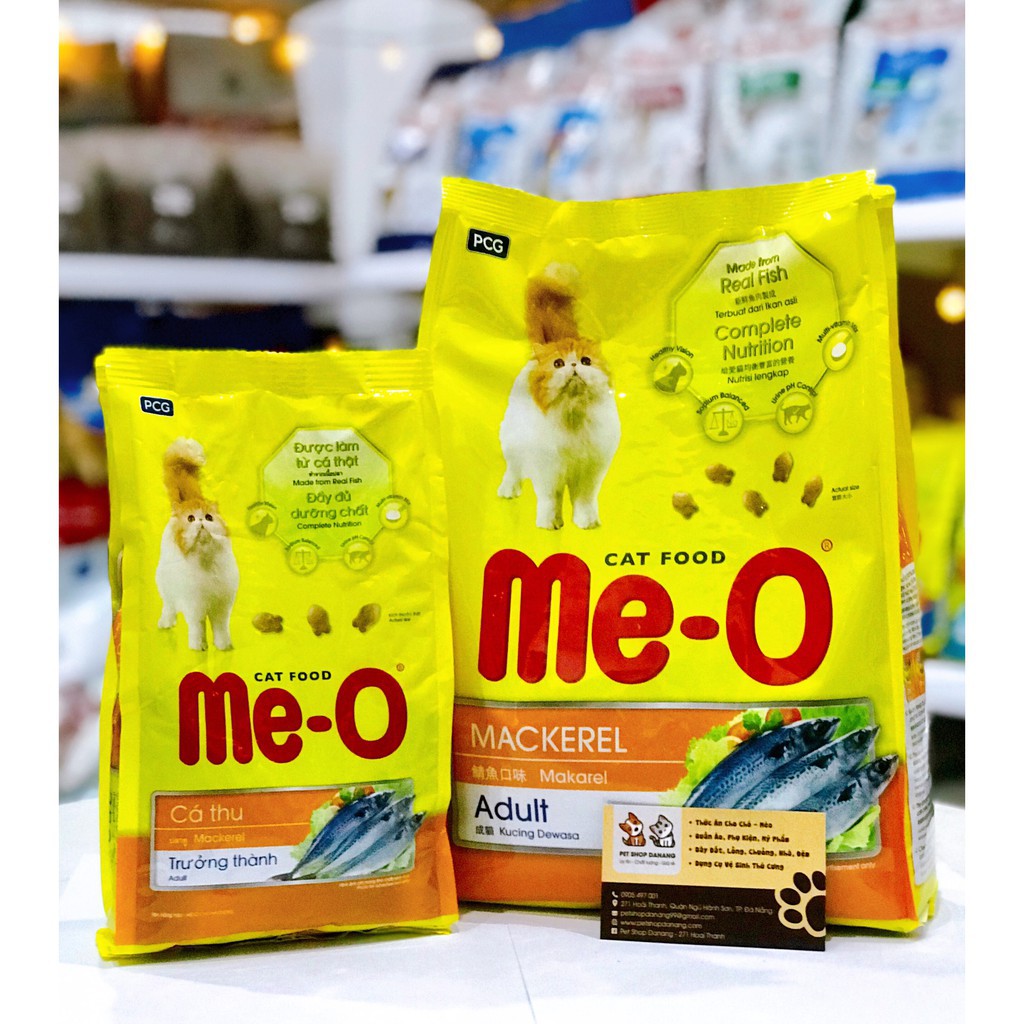 Thức ăn cho Mèo Con và Mèo Trưởng Thành Me-O 4 vị - Gói 1,2kg