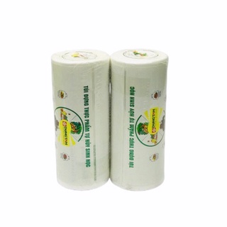 Túi đựng thực phẩm rau củ quả cuộn 500g size 17cm x 25cm - tự huỷ sinh học Đồng Tâm