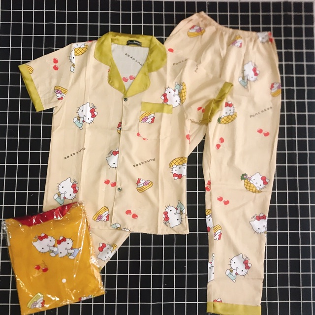 Pijama Lụa Hàn - Satin Lọai 1