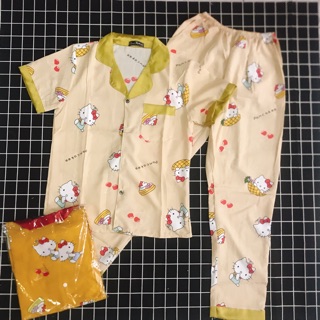 Pijama Lụa Hàn - Satin Lọai 1