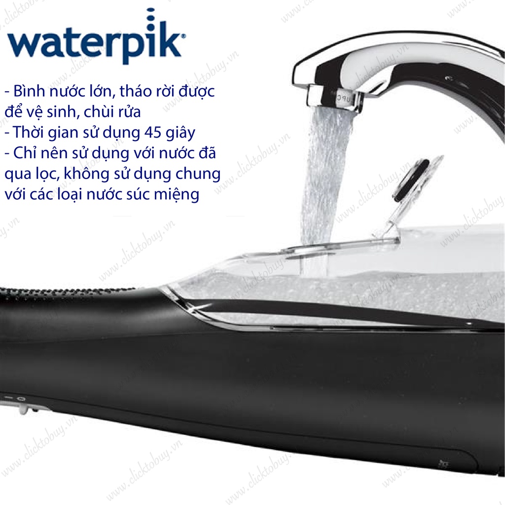 Tăm nước Waterpik WF 03 phiên bản bền nhất của Waterpik