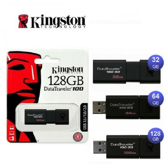 Usb 2.0 Kingston Gb 64gb 32gb 16gb 128gb Tốc Độ Cao