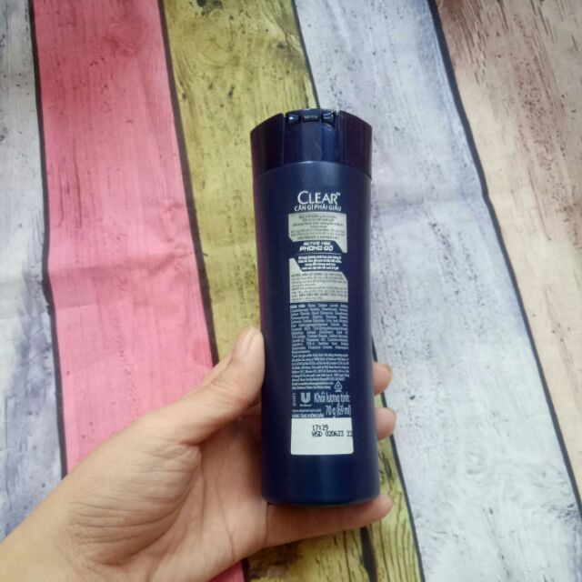 Dầu gội Clear Men 3 in 1 dành cho Nam