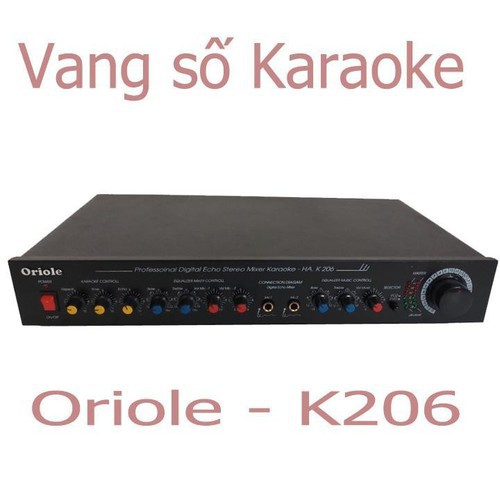 [Phụ kiện âm thanh] - Vang karaoke k206 - Hàng Việt Nam
