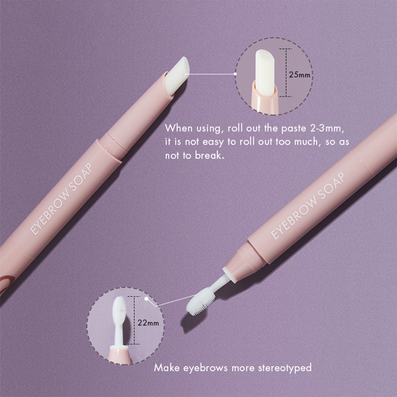 Bút Gel Kẻ Lông Mày 2 Trong 1 Hai Đầu Chống Thấm Nước YOUYO