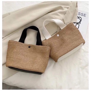 Túi cói đi biển mini vải mềm❤️túi xách nữ hot trend