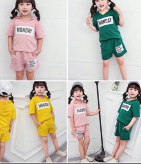[THANH LÝ LỖ] COMBO 4 BỘ CỘC TAY BÉ TRAI/BÉ GÁI