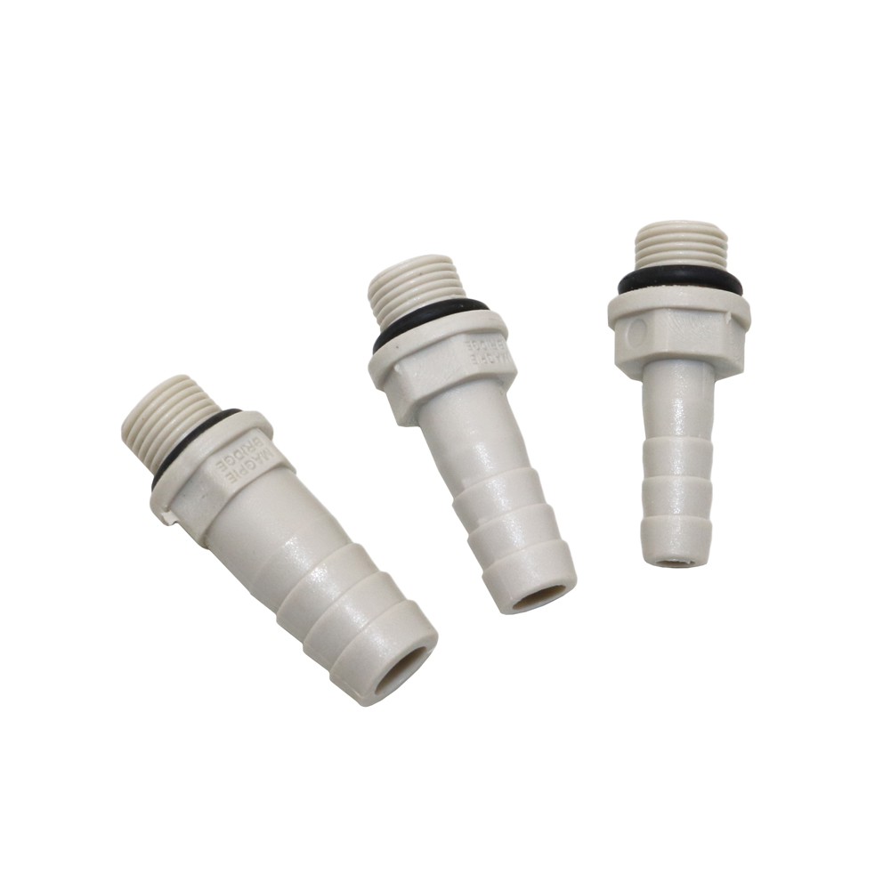 3 Đầu Nối Ống Nước Bằng Nhựa 1/8 Đến 6/8/10mm