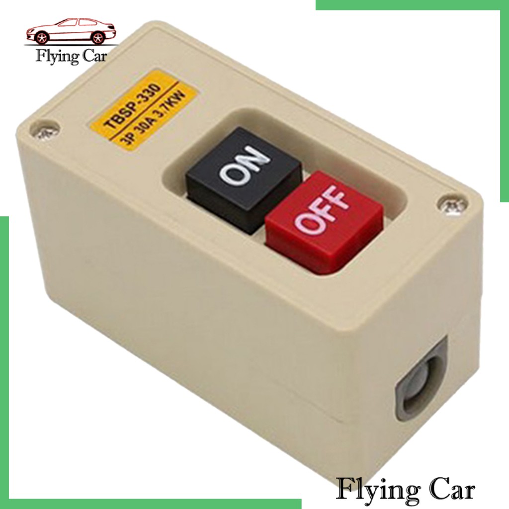Nút Công Tắc Bật / Tắt Nguồn Điện TBSP-330 3 Phase 3.7Kw 30A 2
