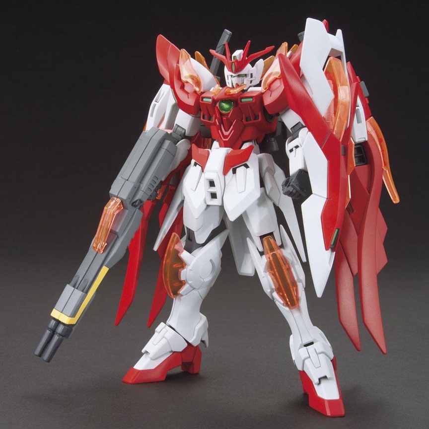 Gundam HG Wing Gundam Zero Honoo Bandai HGBF Mô hình nhựa lắp ráp 1/144