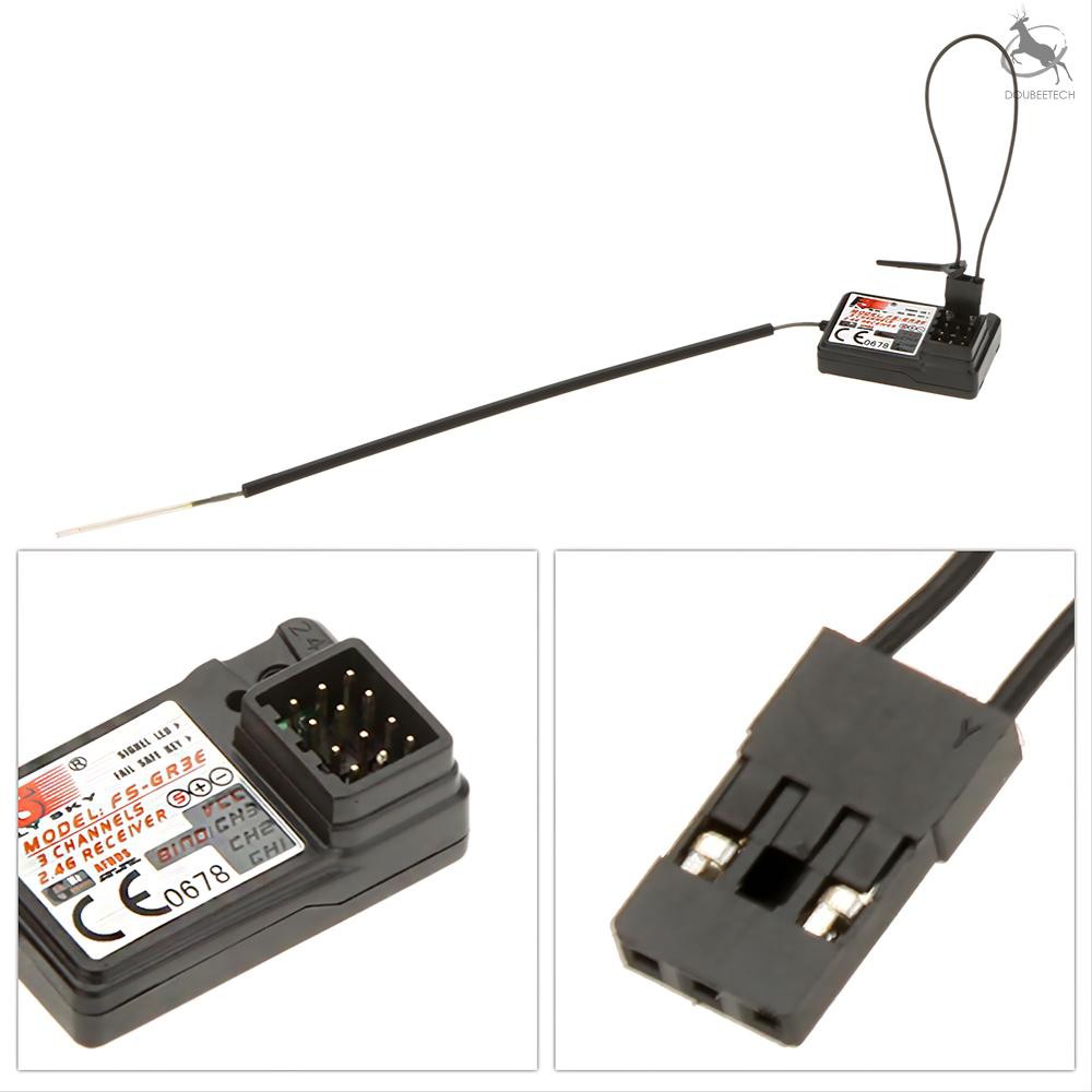 Bộ 2 thiết bị thu Flysky FS-GR3E AFHDS 2.4G 3CH cho xe hơi RC FS-GT2 FS-GT2B FS-GT3B FS-GT3C FZ-IT4S | BigBuy360 - bigbuy360.vn