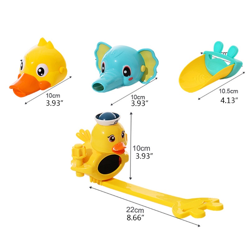 Bộ dụng cụ mở rộng vòi nước kiểu hoạt hình dễ thương cho bé