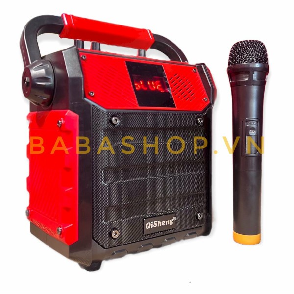 Loa karaoke xách tay giá rẻ Qisheng A8 - loa trợ giảng, âm thanh lớn