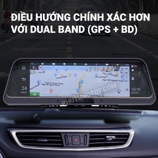 Camera hành trình ô tô thông minh đặt táp lô a9s ram 2gb carcam 4g lte gps - ảnh sản phẩm 2