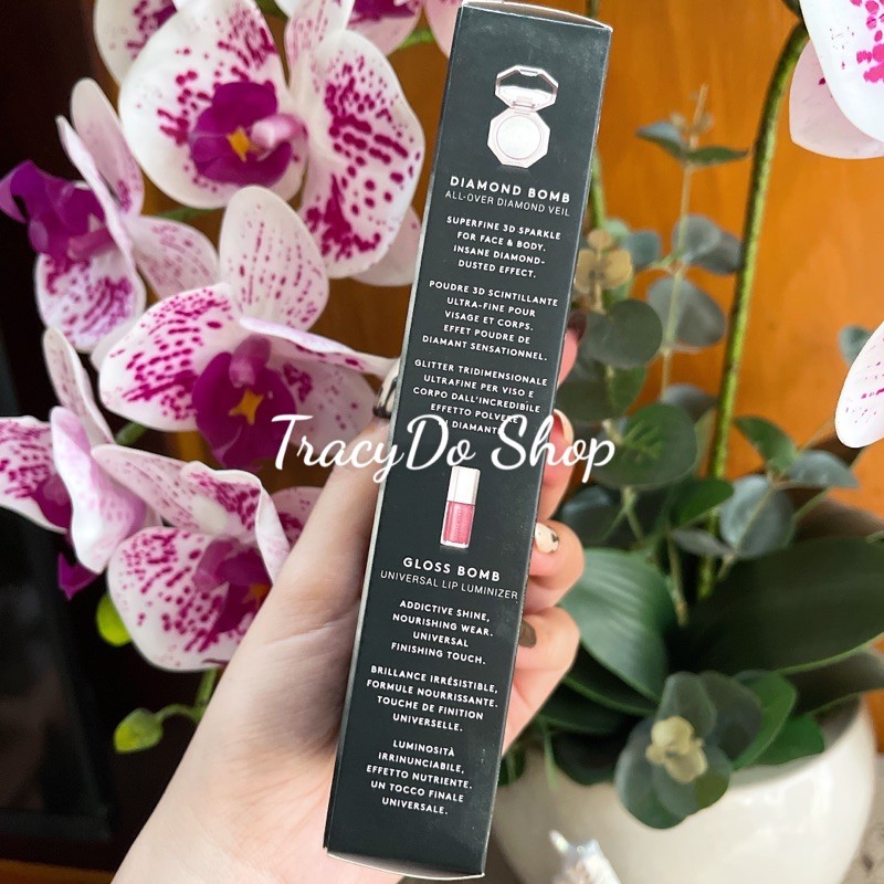 Set Highlight và Son bóng Fenty Beauty | BigBuy360 - bigbuy360.vn