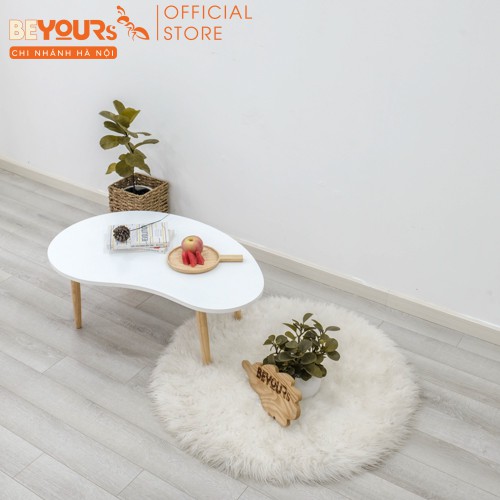 Bàn Trà Sofa Thông Minh BEYOURs D Table Bằng Gỗ Hình Hạt Đậu Nội Thất Kiểu Hàn Lắp Ráp