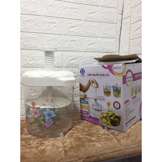 HỘP MUỐI DƯA CÀ VIỆT NHẬT 5L +7,5L-GIÁ RE,HÀNG CHÍNH HÃNG