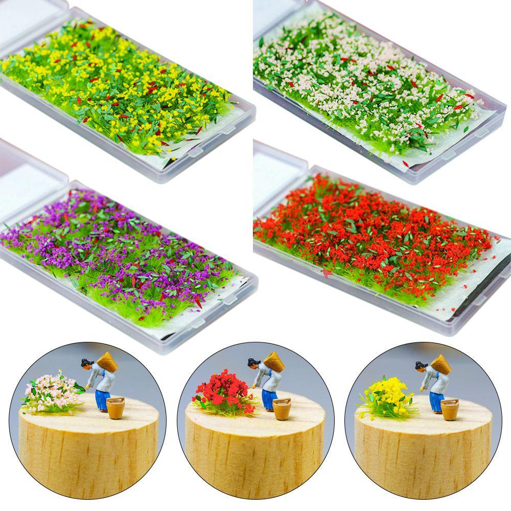 ZAIJIE24 Cỏ Tuft Nhân Tạo Dùng Trang Trí Tiểu Cảnh DIY