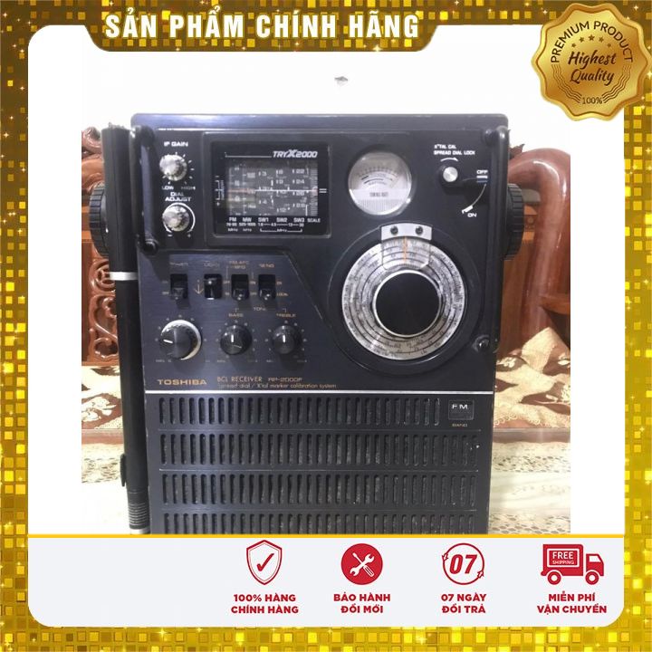 Radio 5 BAND Toshiba RP-2000F Made in Japan