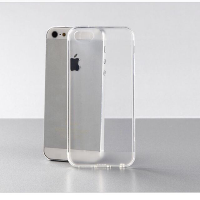 Ốp dẻo silicon trong suốt cho iphone 4