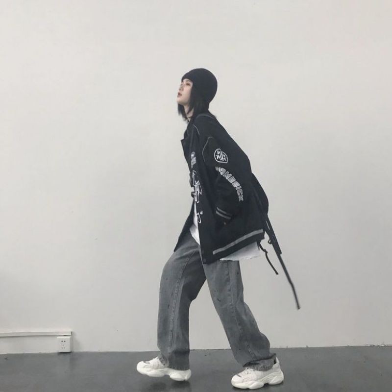 áo khoác bomber line phản quang hoạ tiết graffiti - kèm hình thật | BigBuy360 - bigbuy360.vn