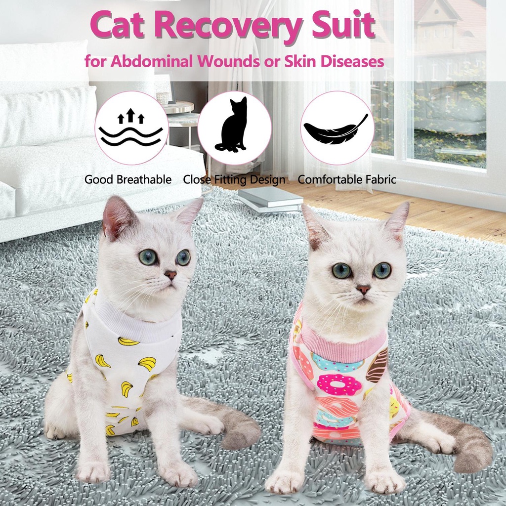 Bộ Quần Áo Phẫu Thuật Cho Mèo