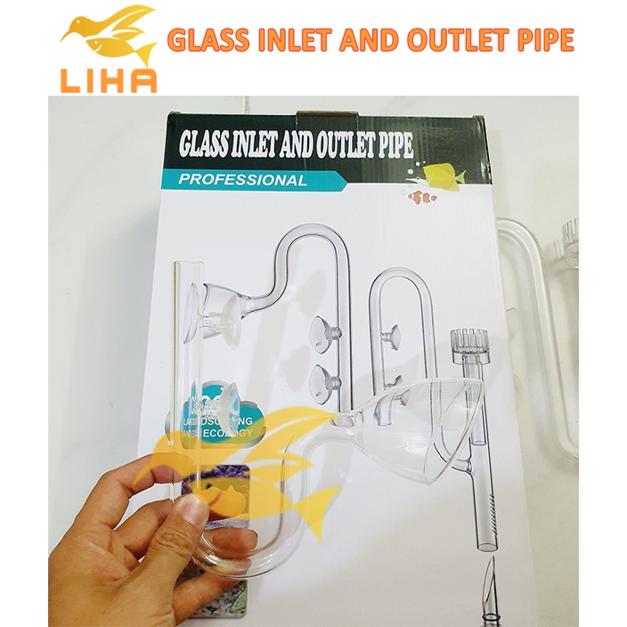 In Out Thủy Tinh Có Lọc Váng Fi12 | Fi16 - In Out Thủy Tinh Siêu Đẹp Siêu Trong Cho Bể Cá Thủy Sinh