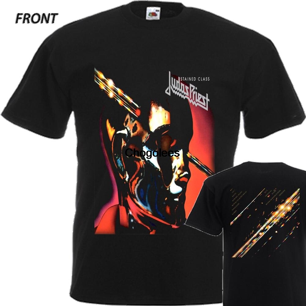 Mới DTG In Hình Áo Sơ Mi Judas Priest Màu Lớp Size SMLXL2XL3XL4XL5XL6XL7XL